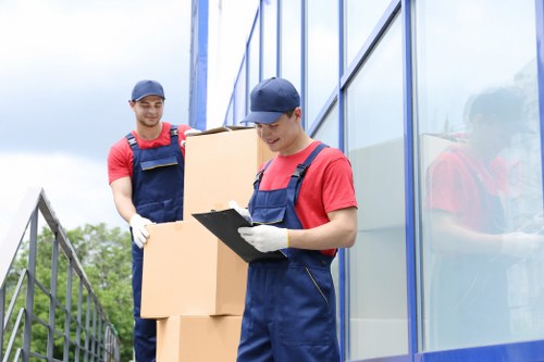 Professional removals service planning a move in Westham