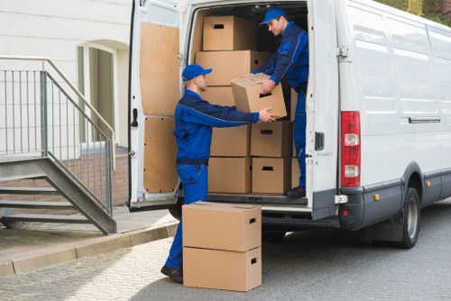 Local Westham moving team handling sofas and large furniture securely