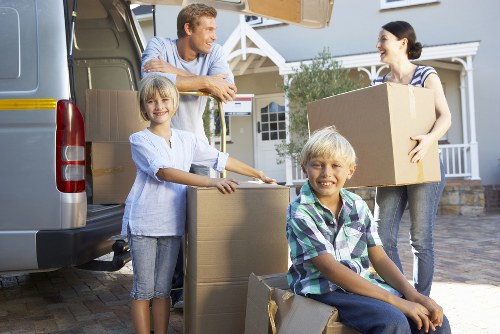 Professional packing and loading for removals in West Ham
