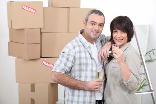 Bank transfer and secure checkout area for Westham removals